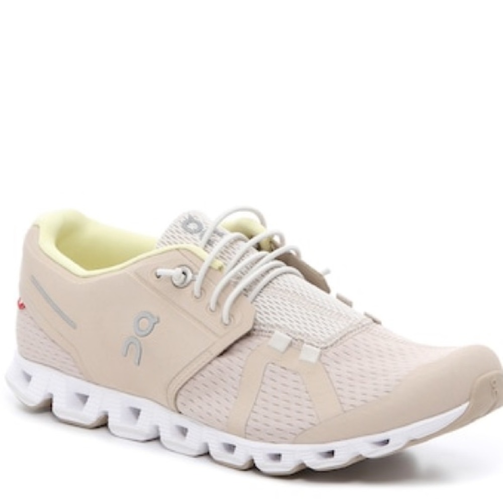 On Running Women's Sneakers in Cream and White